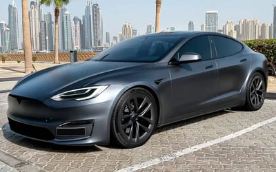 The quickest Tesla in the world is faster than a fighter jet and it opens in an unusual way